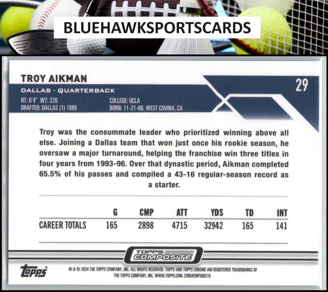 2023 Topps Composite #29 Troy Aikman