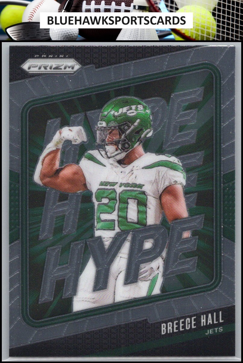 2024 Panini Prizm #11 Breece Hall Hype