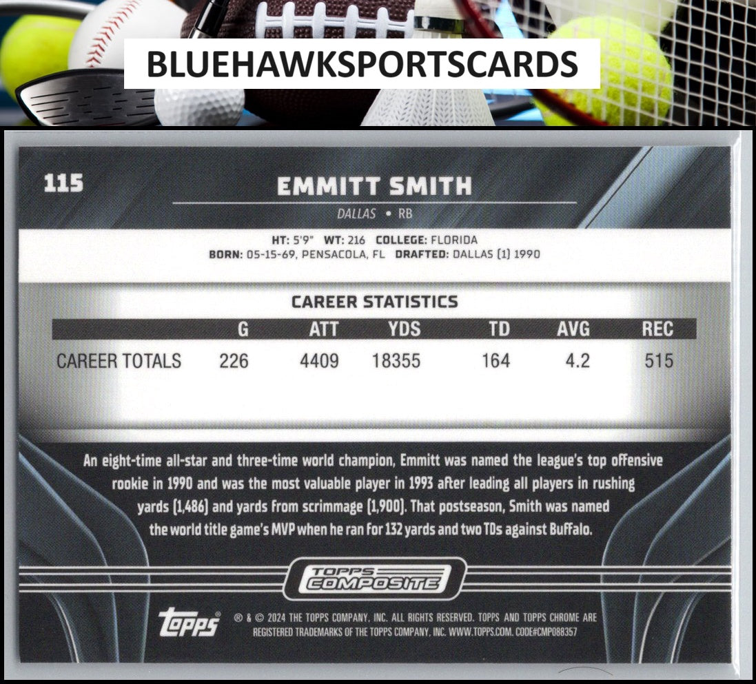 2023 Topps Composite #115 Emmitt Smith