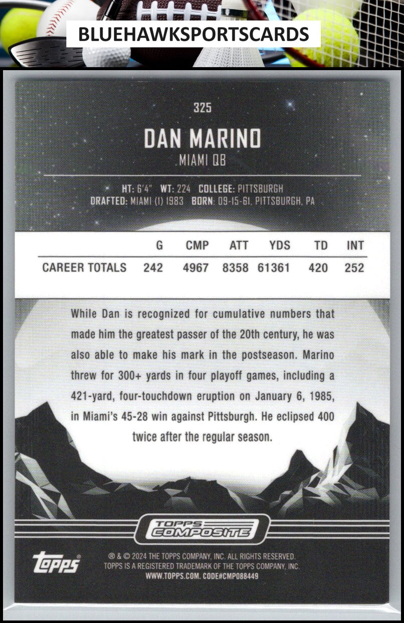 2023 Topps Composite #325 Dan Marino