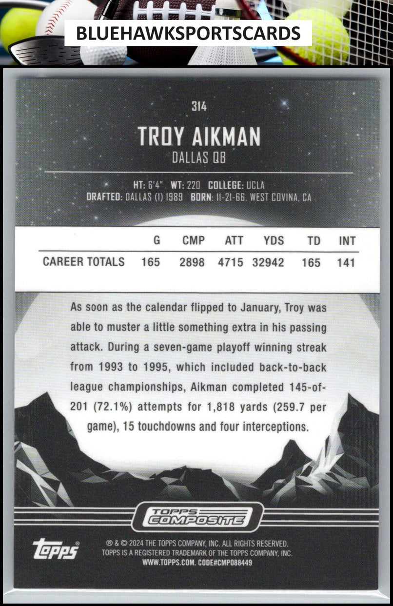 2023 Topps Composite #314 Troy Aikman