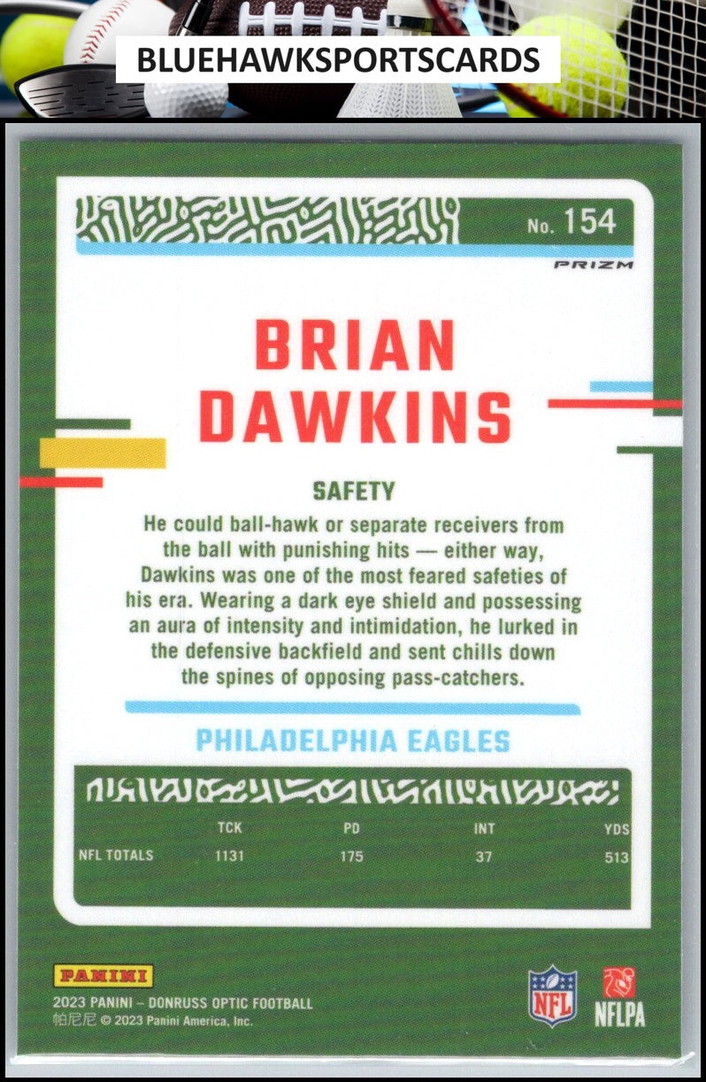 2023 Donruss Optic #154 Brian Dawkins Holo