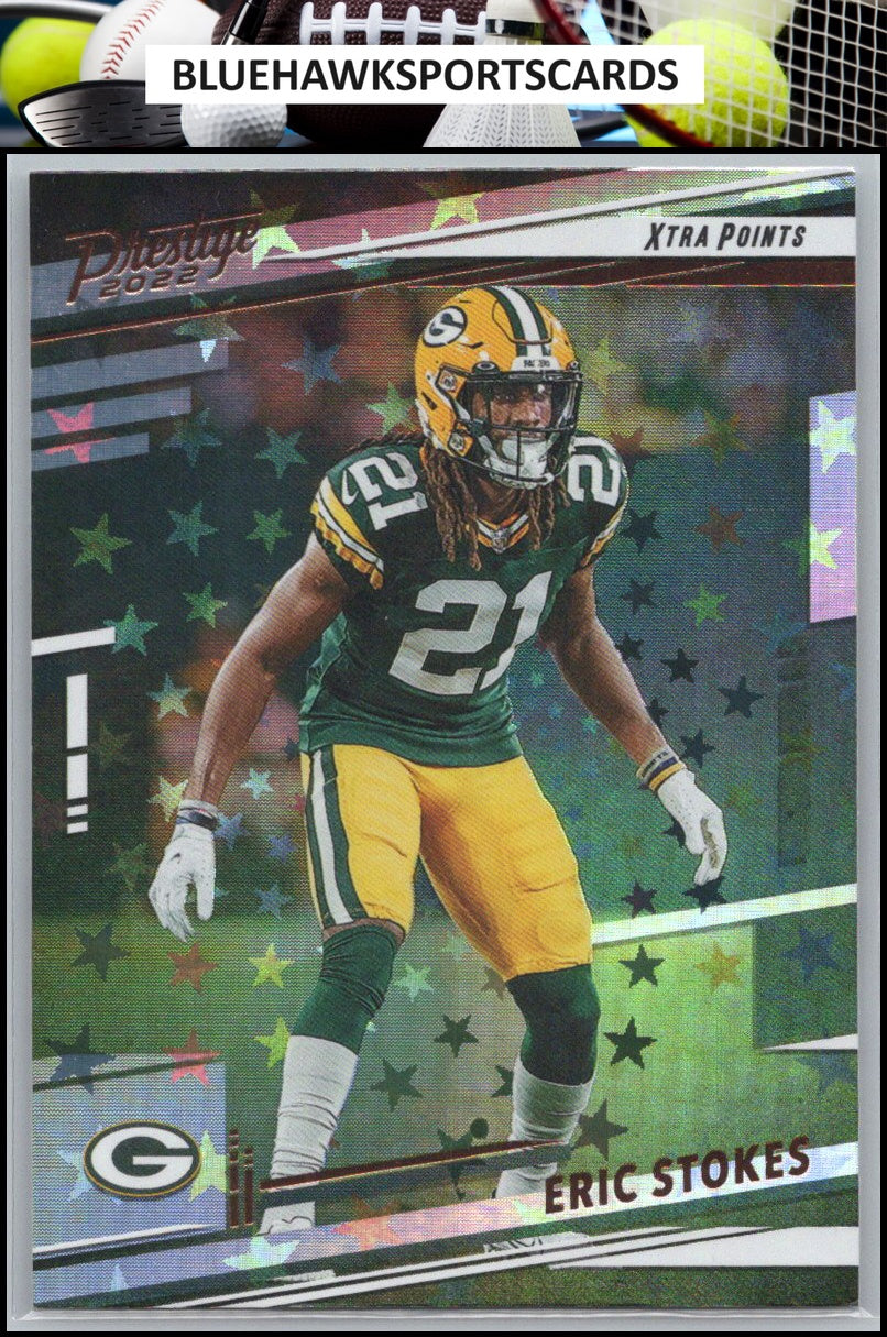 2022 Panini Prestige #112 Eric Stokes Xtra Points Astral