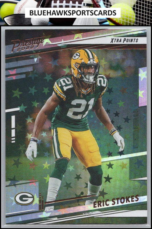 2022 Panini Prestige #112 Eric Stokes Xtra Points Astral