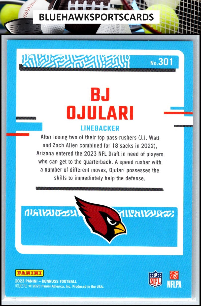 2023 Donruss #301 BJ Ojulari