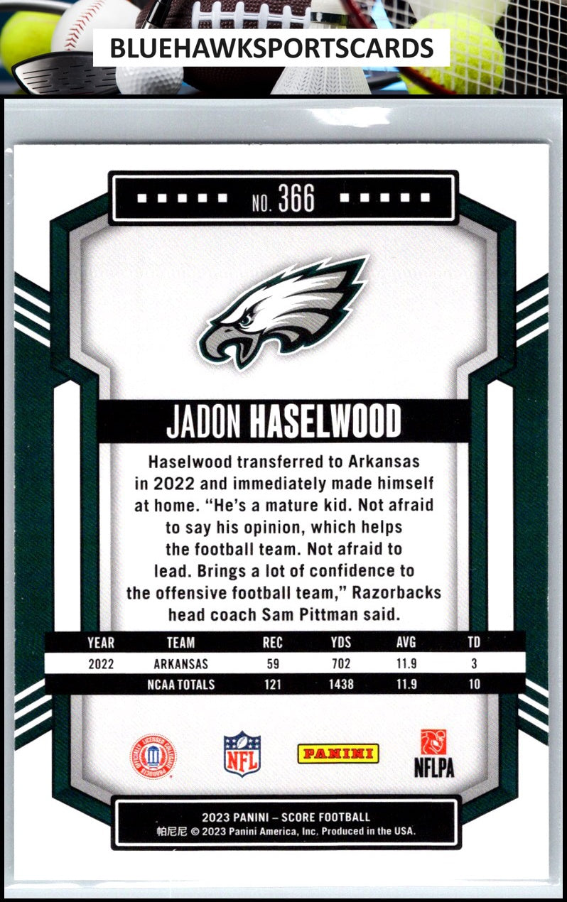 2023 Score #366 Jadon Haselwood