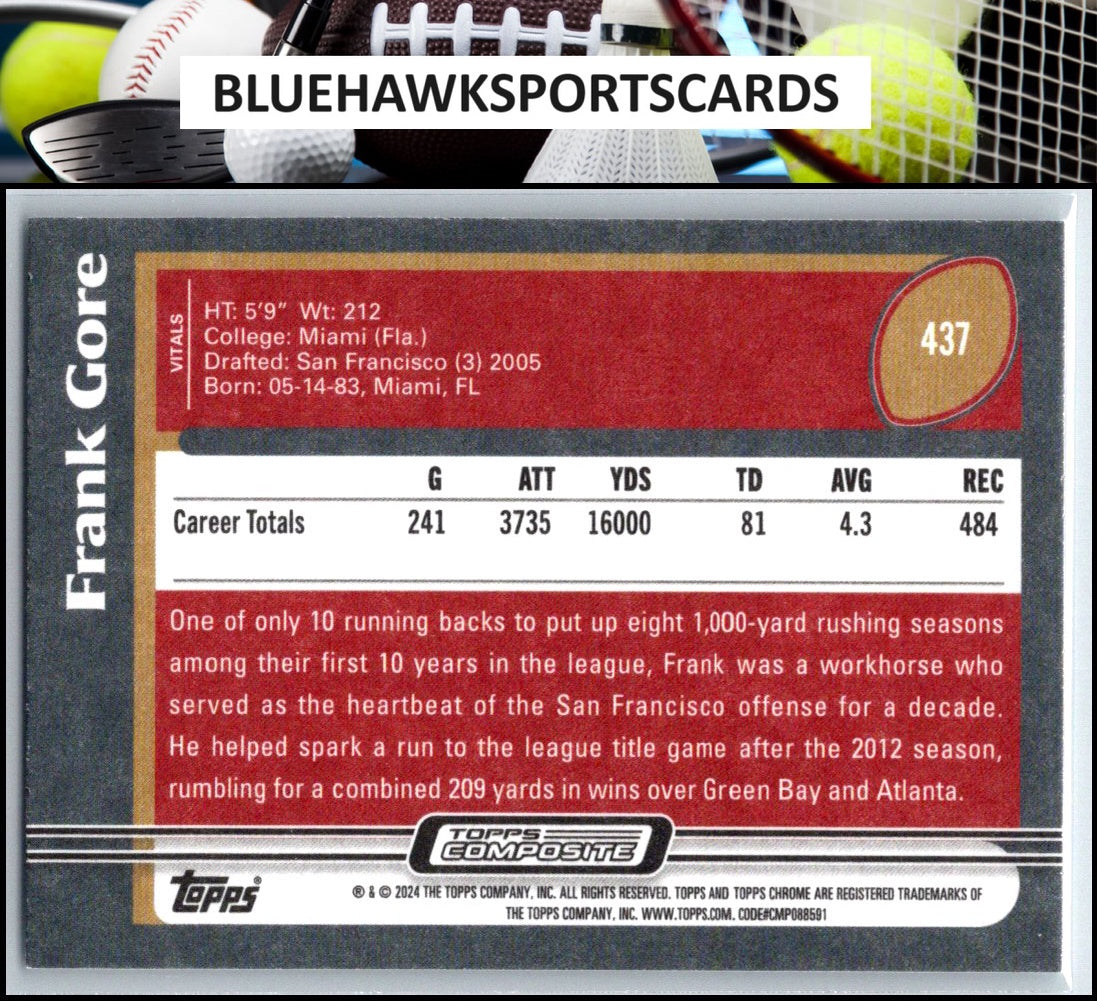 2023 Topps Composite #437 Frank Gore