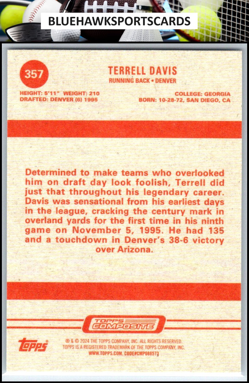 2023 Topps Composite #357 Terrell Davis
