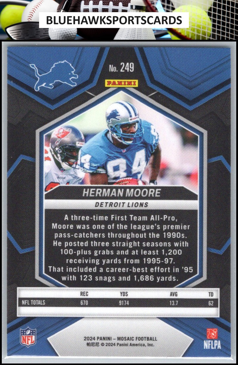 2024 Panini Mosaic #249 Herman Moore