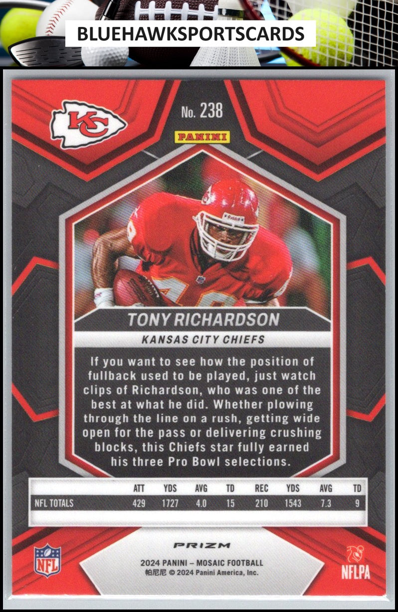 2024 Panini Mosaic #238 Tony Richardson