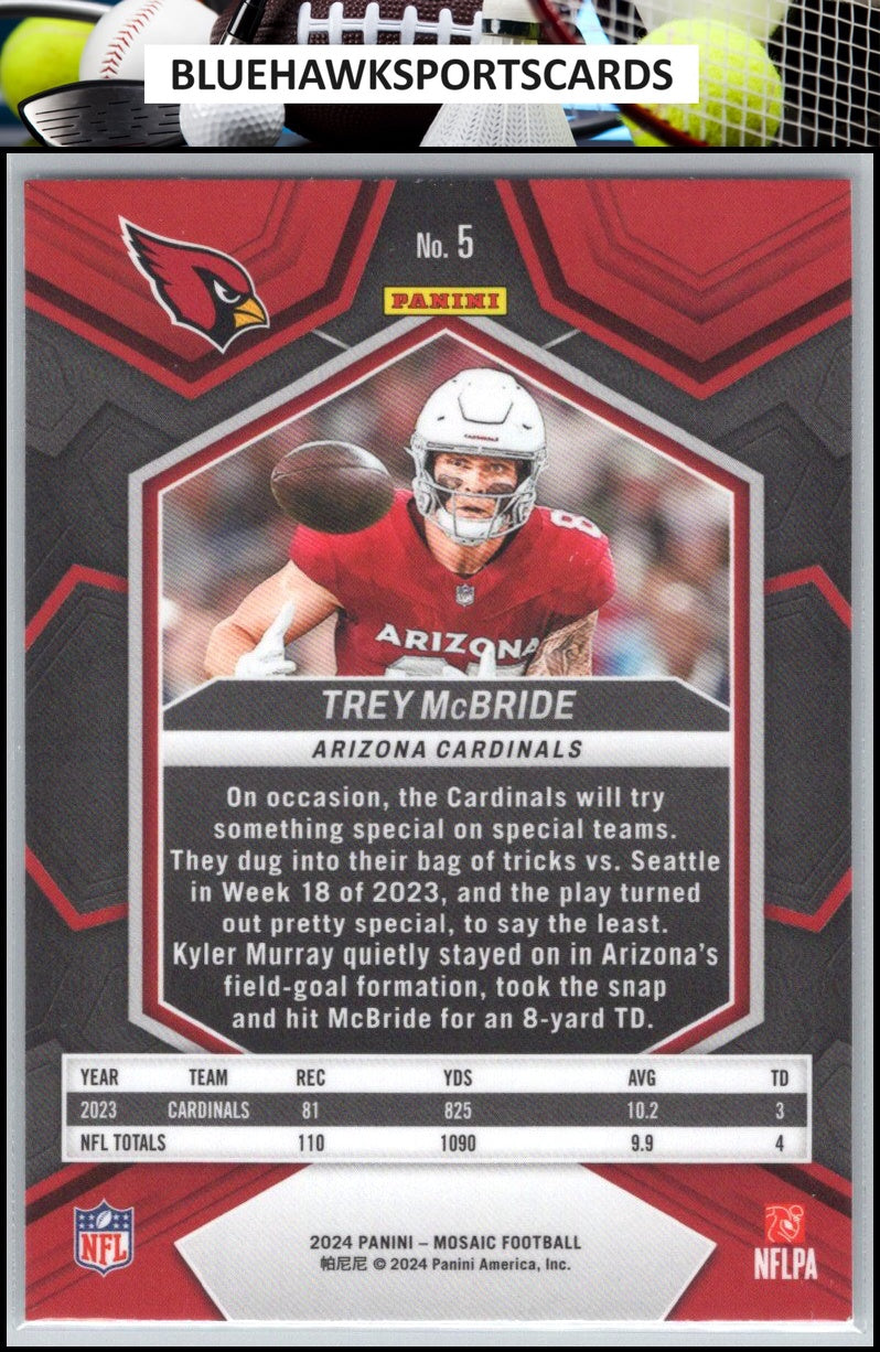 2024 Panini Mosaic #5 Trey McBride