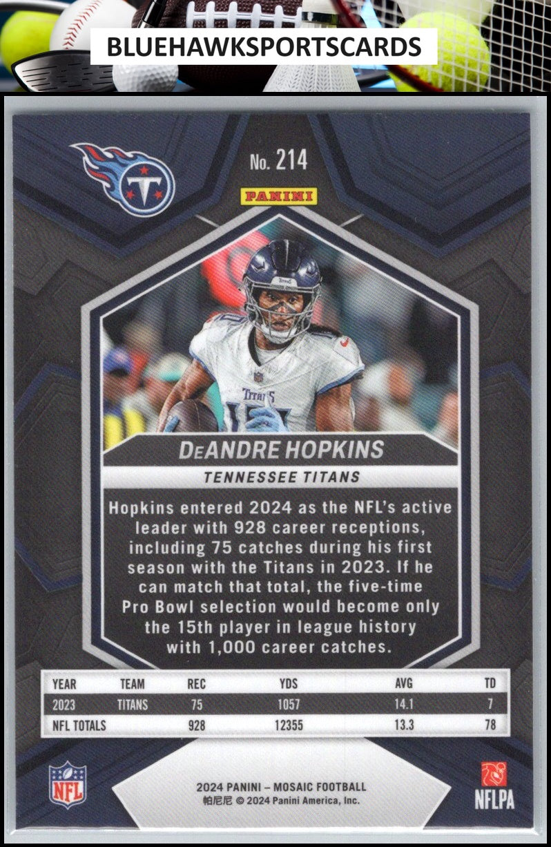 2024 Panini Mosaic #214 DeAndre Hopkins