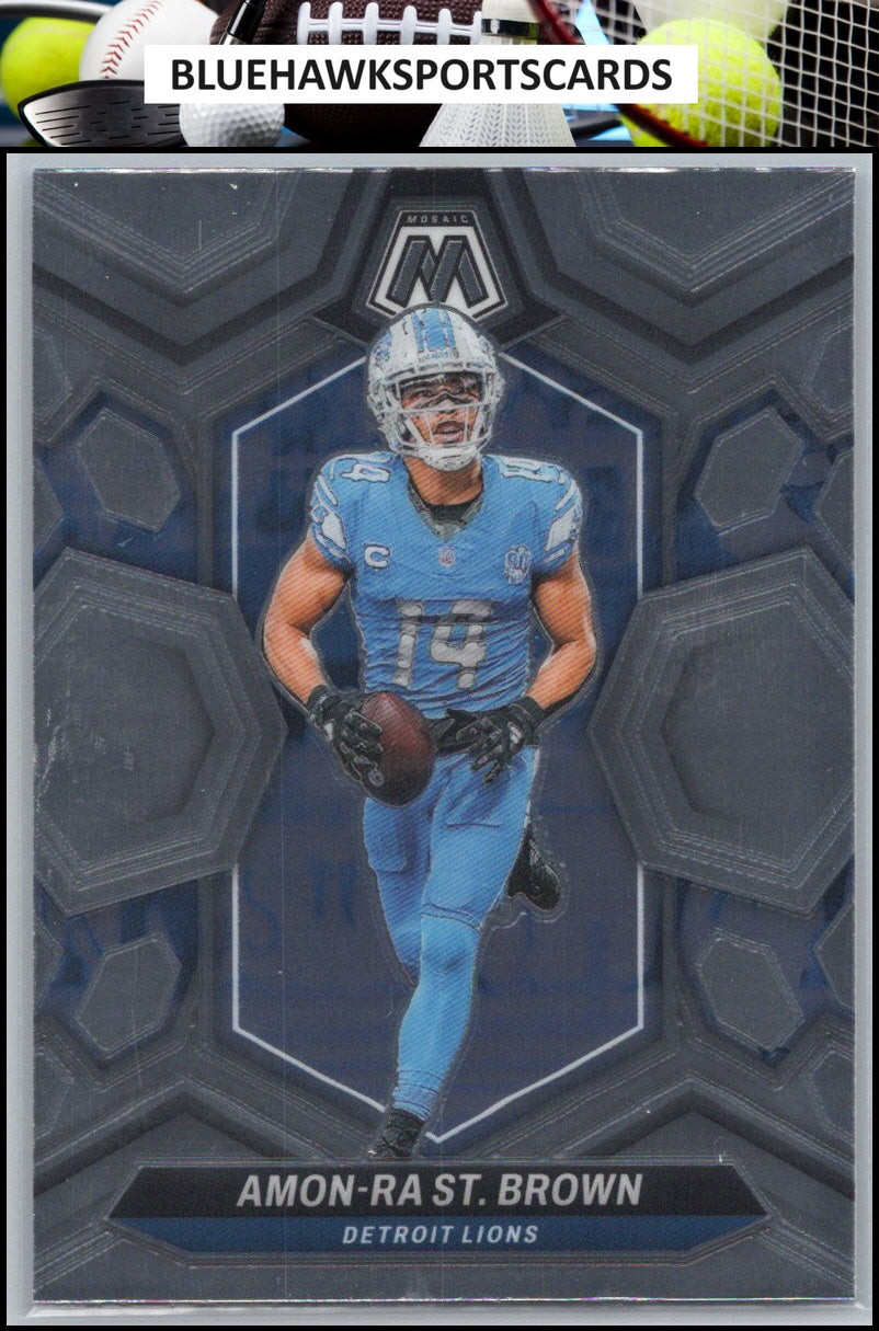 2024 Panini Mosaic #74 Amon-Ra St. Brown