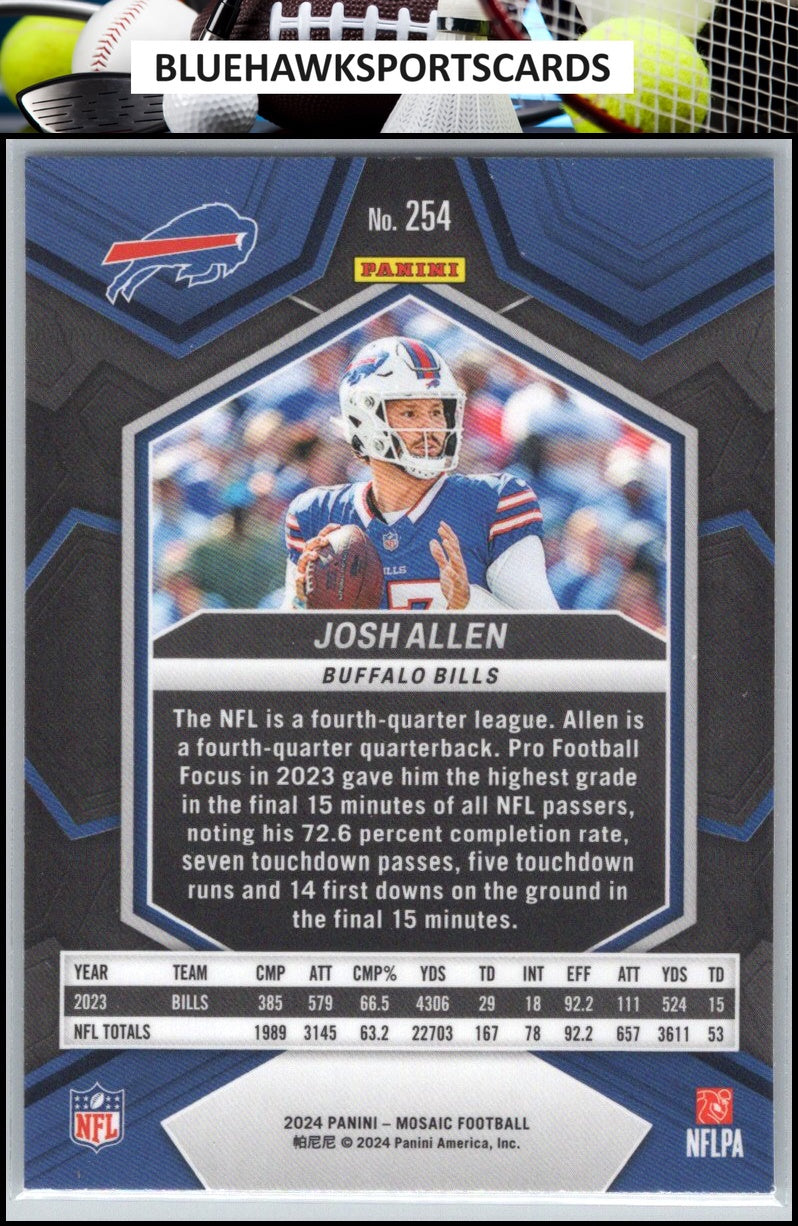 2024 Panini Mosaic #254 Josh Allen