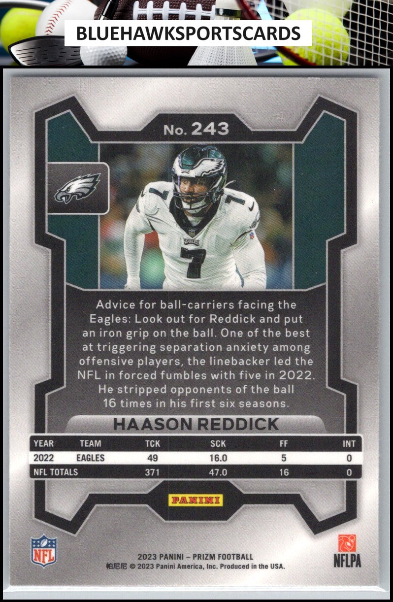2023 Panini Prizm #243 Haason Reddick