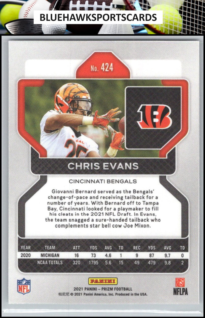 2021 Panini Prizm #424 Chris Evans