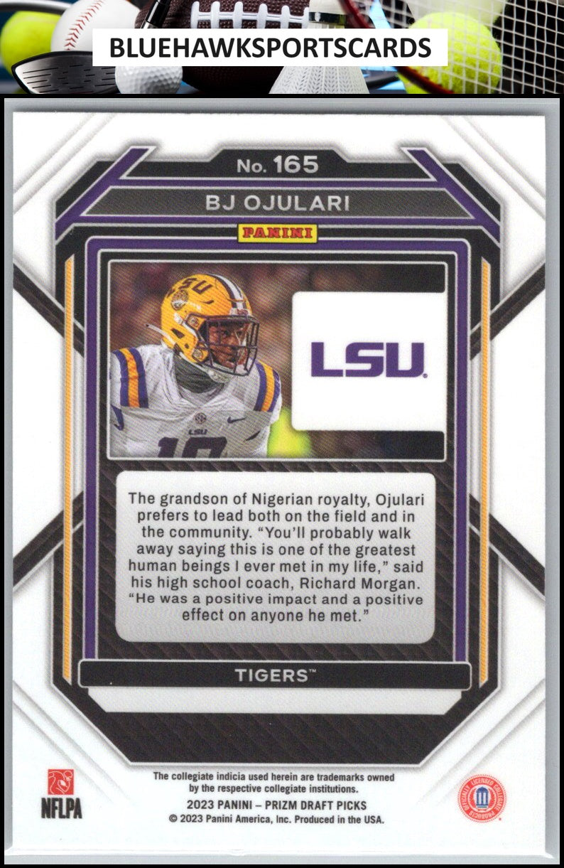 2023 Panini Prizm Draft Picks #165 BJ Ojulari