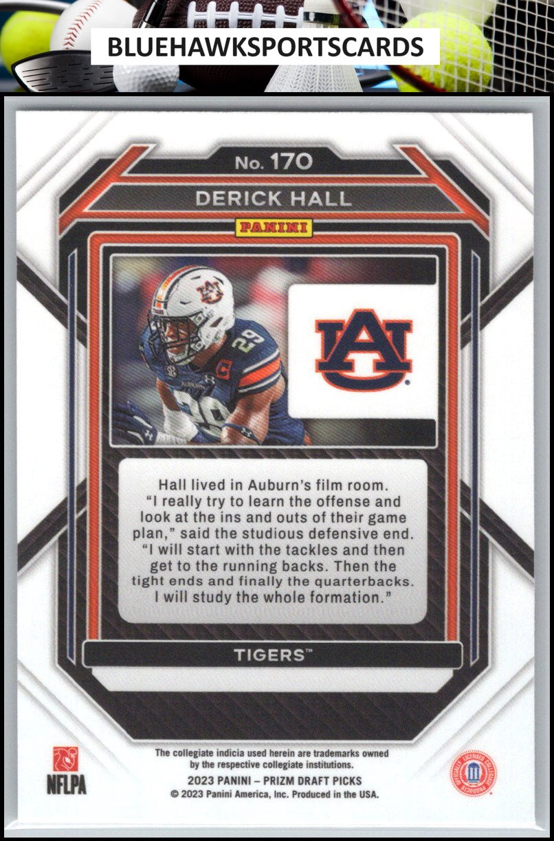 2023 Panini Prizm Draft Picks #170 Derick Hall
