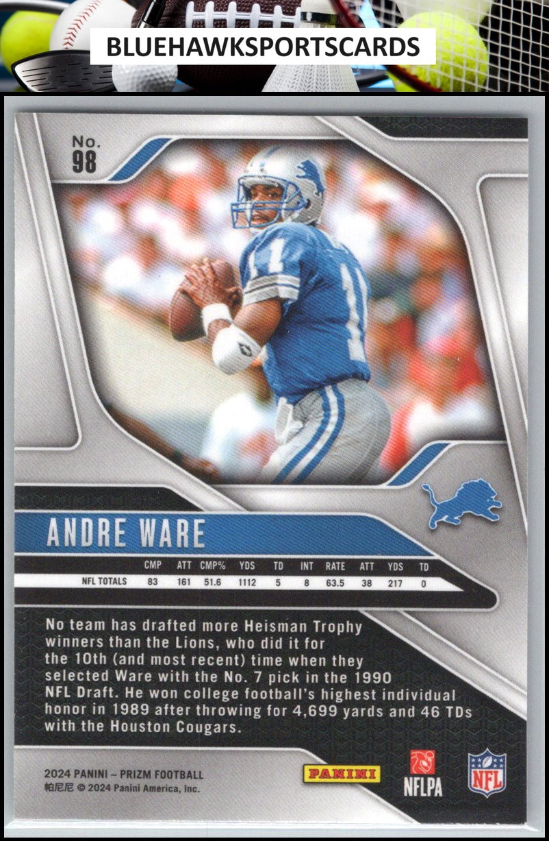 2024 Panini Prizm #98 Andre Ware