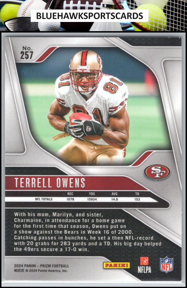 2024 Panini Prizm #257 Terrell Owens