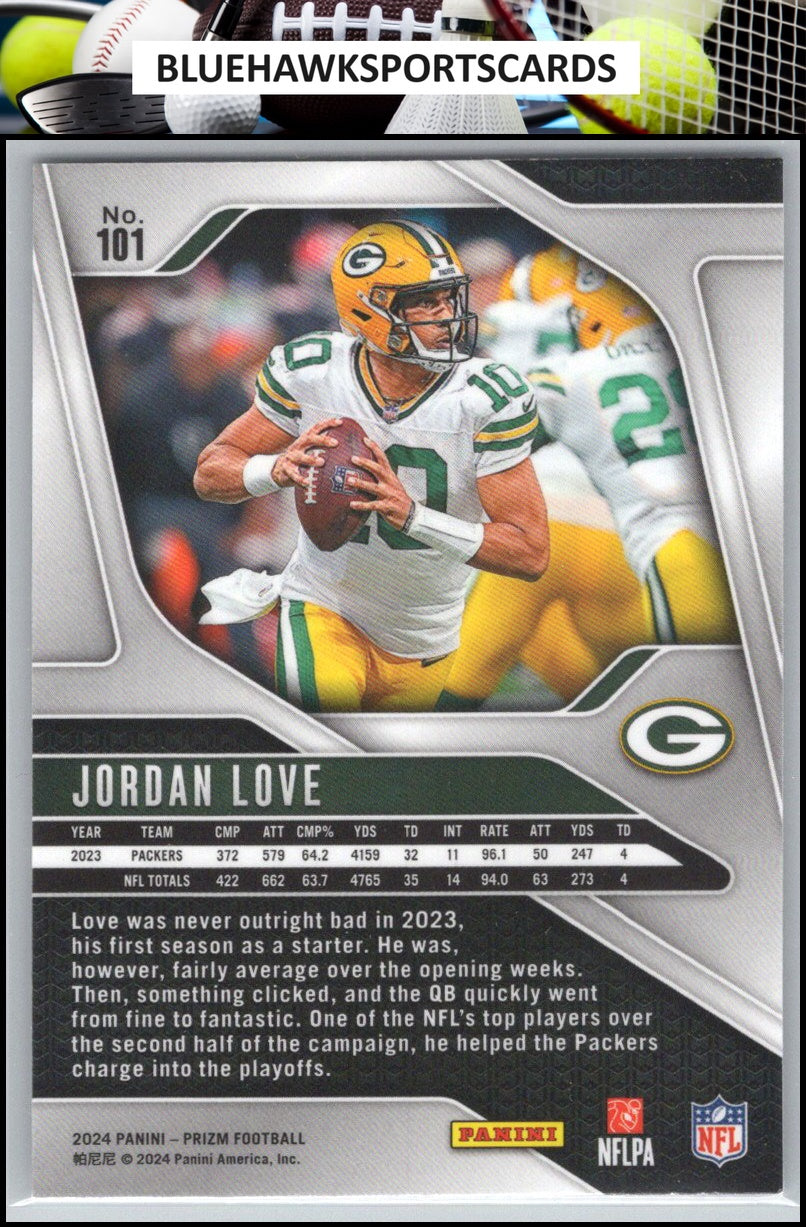 2024 Panini Prizm #101 Jordan Love