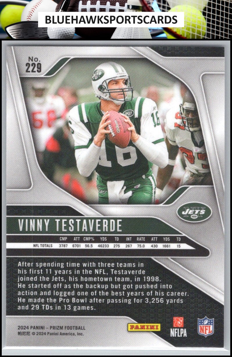 2024 Panini Prizm #229 Vinny Testaverde