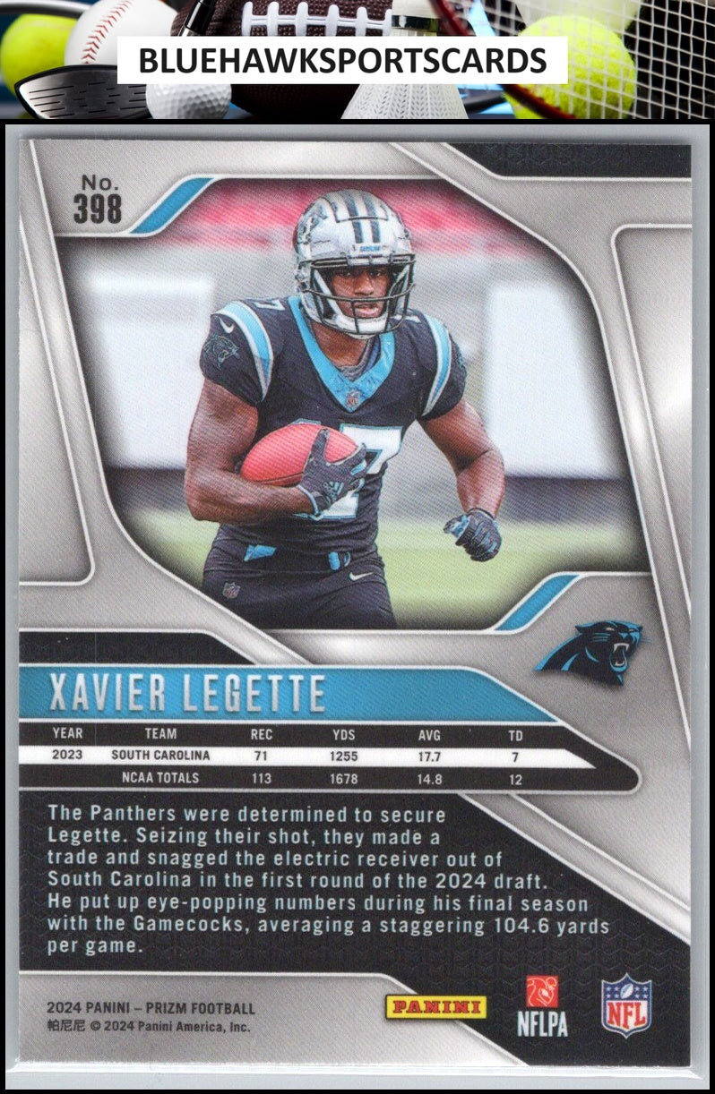 2024 Panini Prizm #398 Xavier Legette