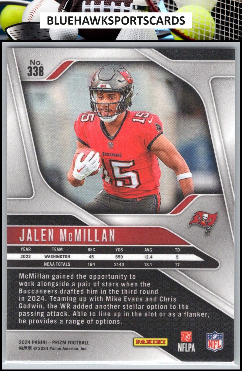 2024 Panini Prizm #338 Jalen McMillan