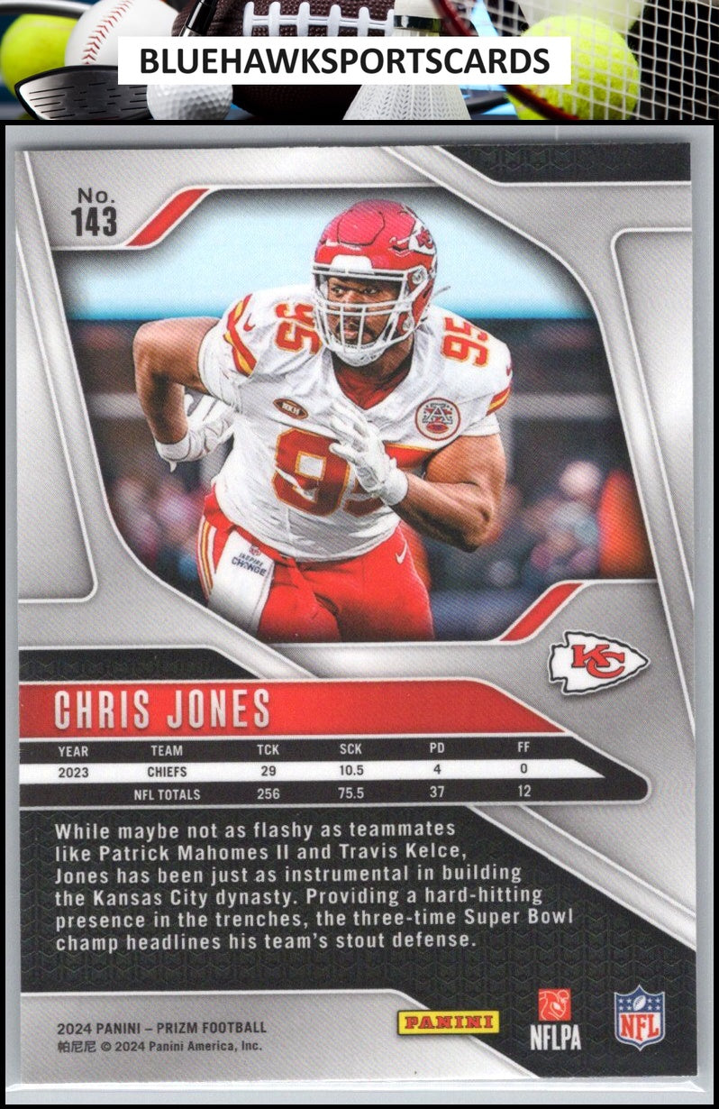 2024 Panini Prizm #143 Chris Jones
