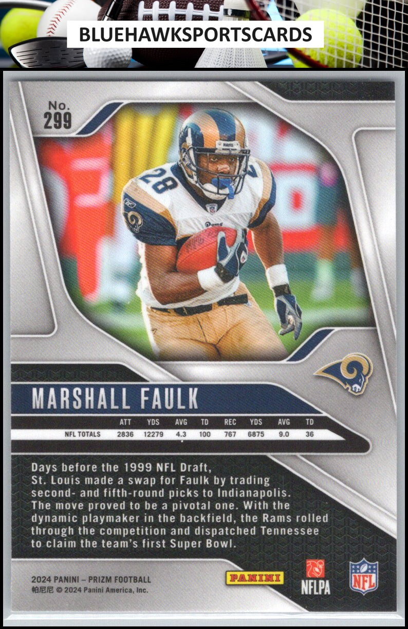 2024 Panini Prizm #299 Marshall Faulk