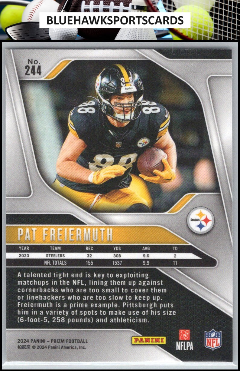 2024 Panini Prizm #244 Pat Freiermuth