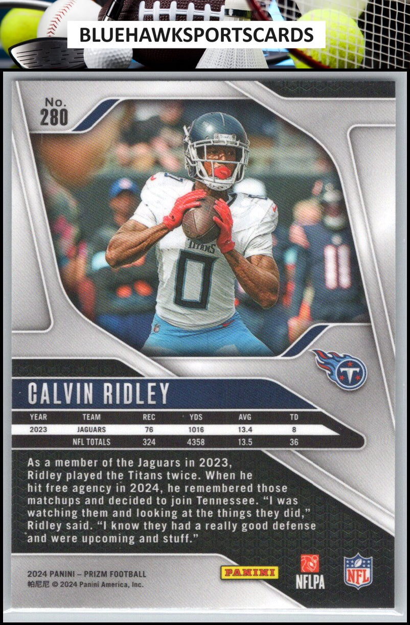 2024 Panini Prizm #280 Calvin Ridley