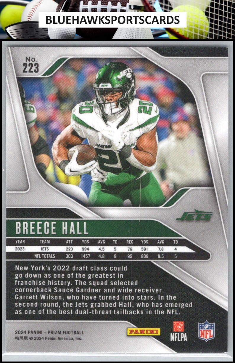 2024 Panini Prizm #223 Breece Hall