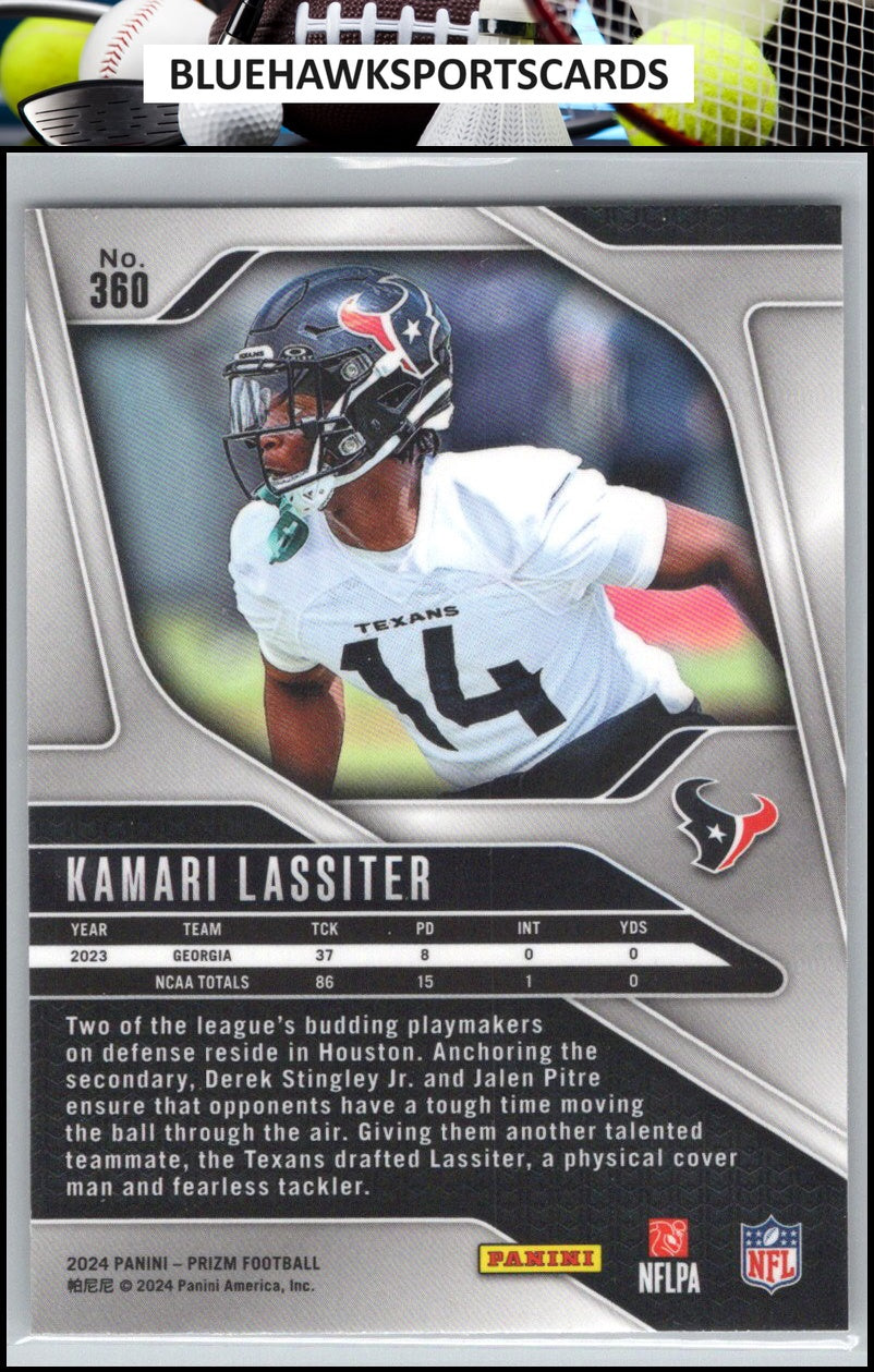2024 Panini Prizm #360 Kamari Lassiter