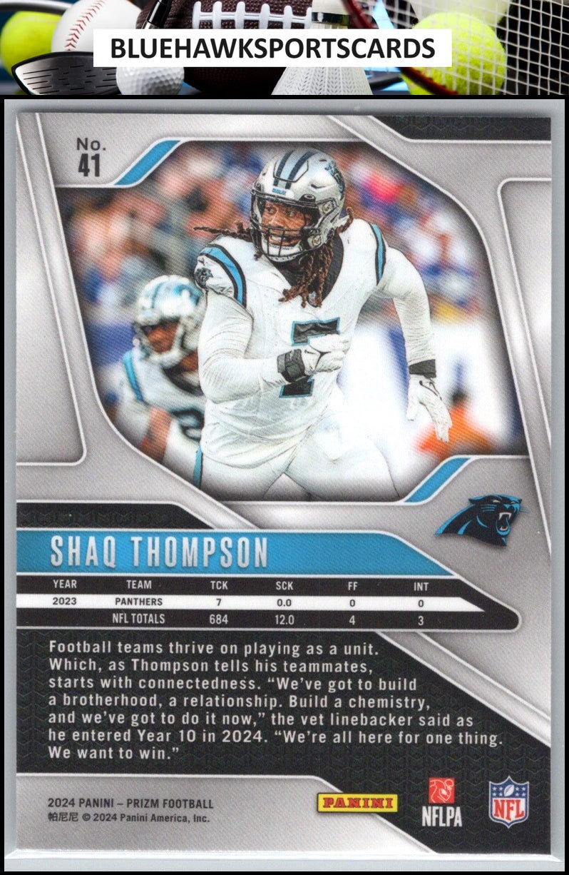2024 Panini Prizm #41 Shaq Thompson