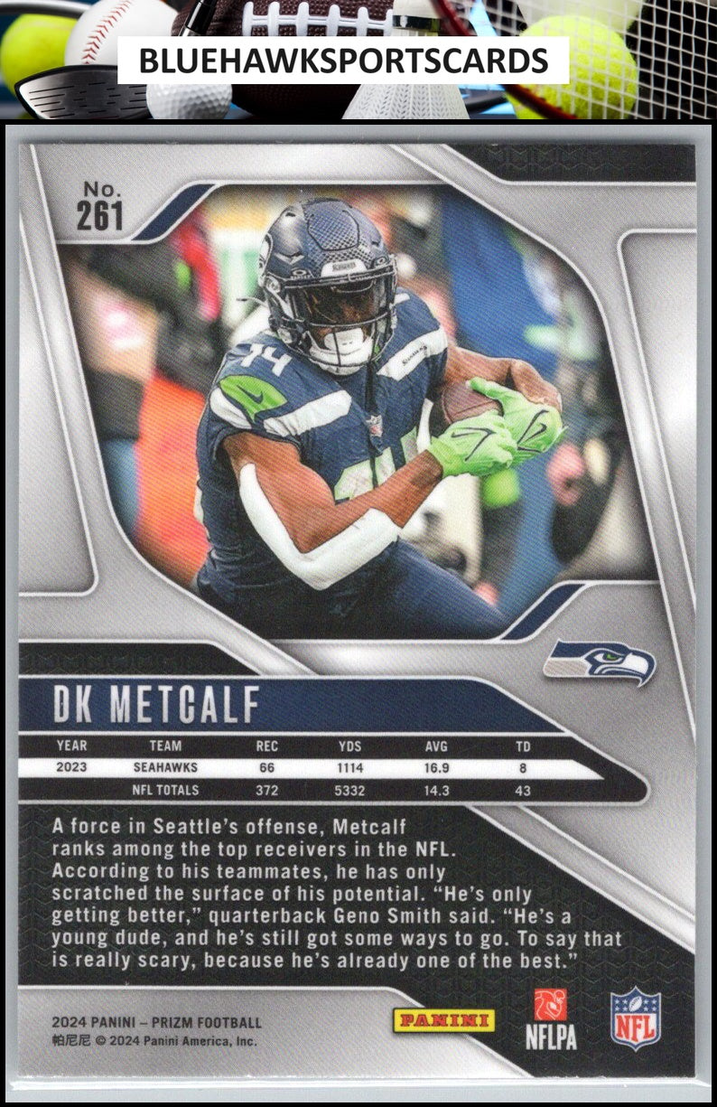 2024 Panini Prizm #261 DK Metcalf