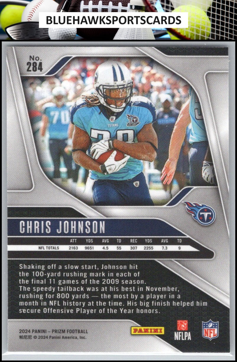 2024 Panini Prizm #284 Chris Johnson