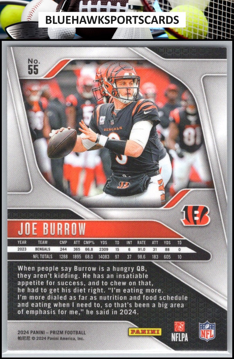 2024 Panini Prizm #55 Joe Burrow