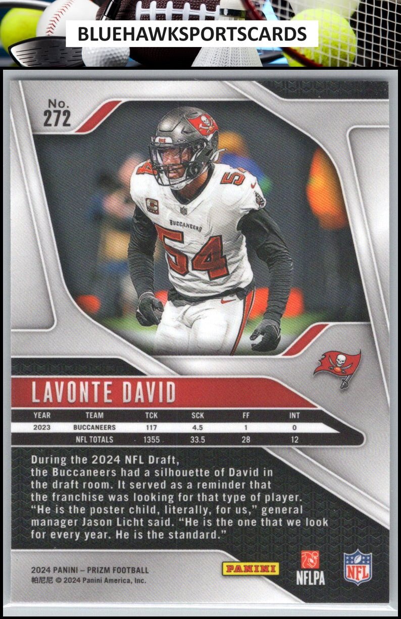 2024 Panini Prizm #272 Lavonte David