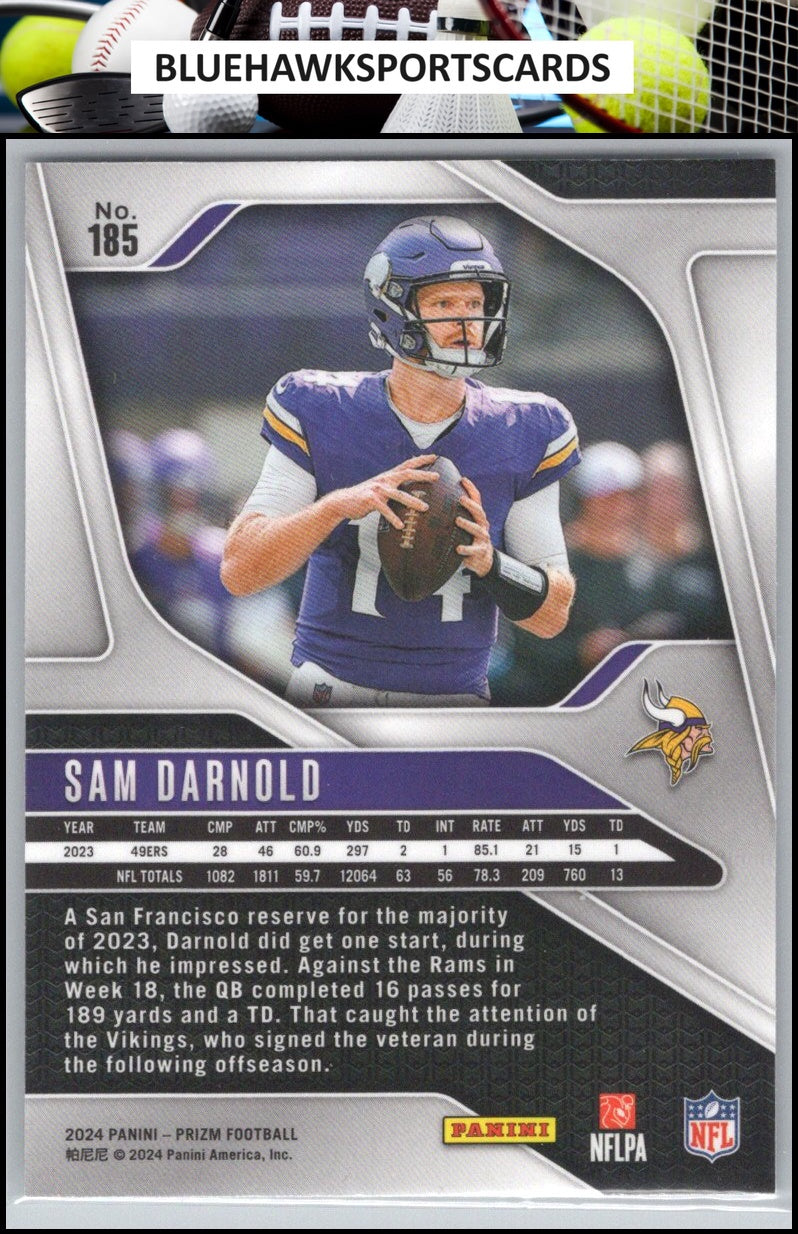 2024 Panini Prizm #185 Sam Darnold