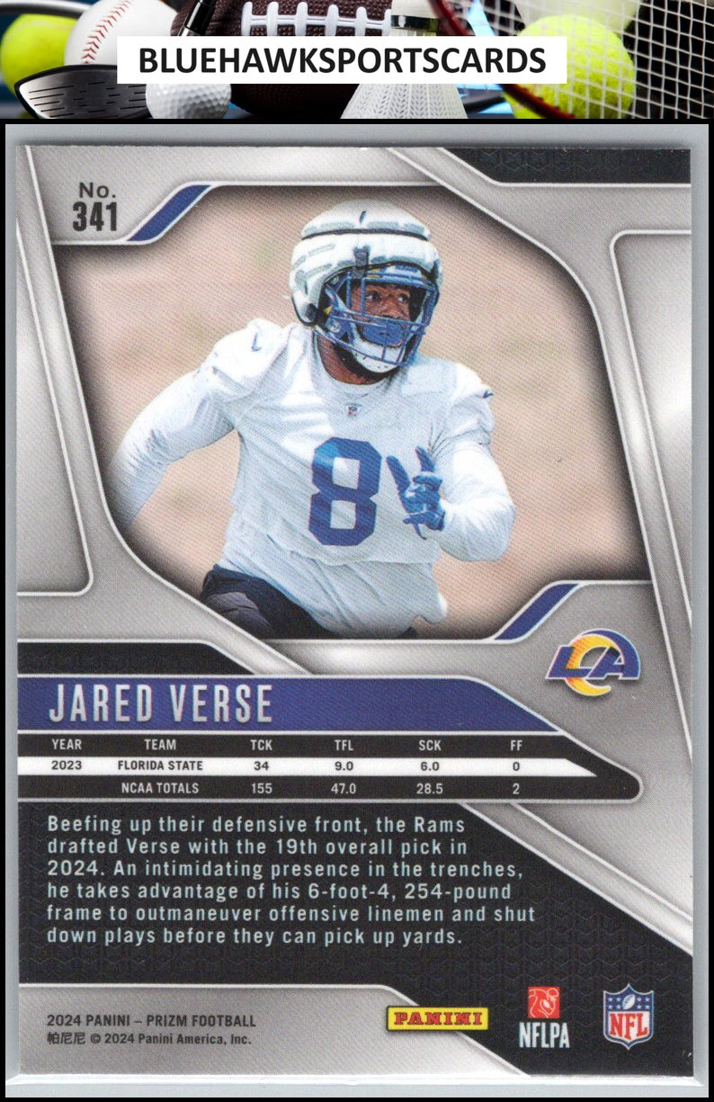 2024 Panini Prizm #341 Jared Verse
