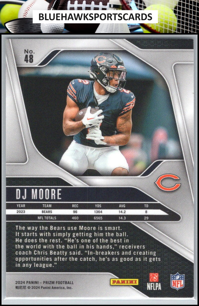 2024 Panini Prizm #48 DJ Moore