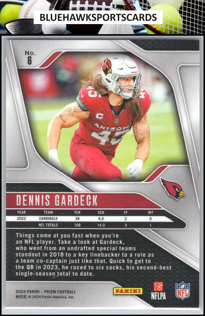 2024 Panini Prizm #6 Dennis Gardeck