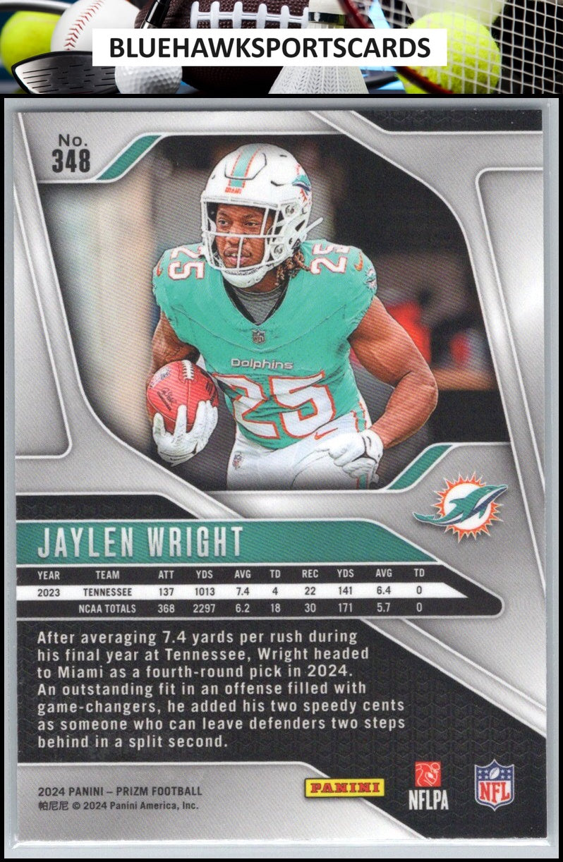 2024 Panini Prizm #348 Jaylen Wright