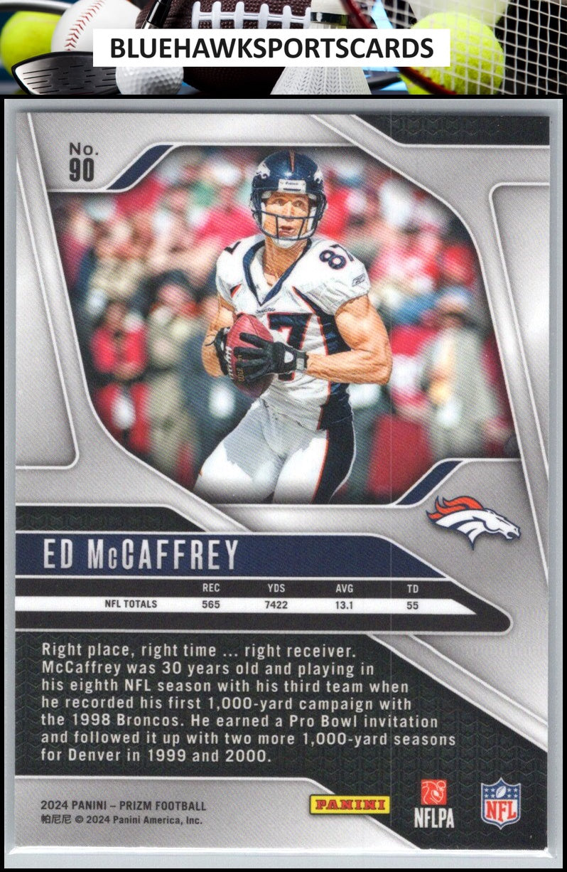 2024 Panini Prizm #90 Ed McCaffrey