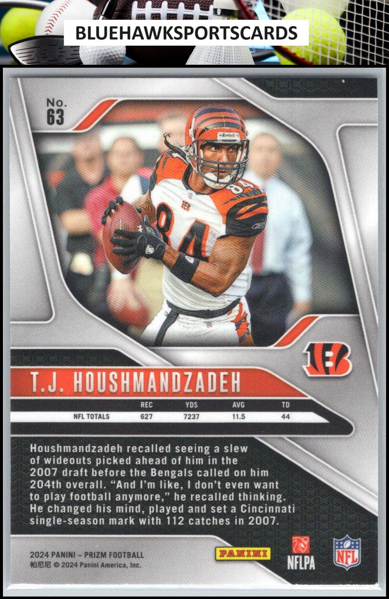 2024 Panini Prizm #63 T.J. Houshmandzadeh