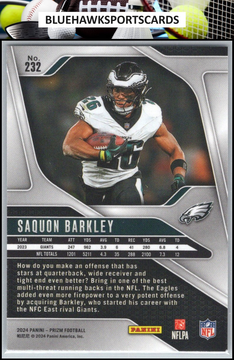 2024 Panini Prizm #232 Saquon Barkley