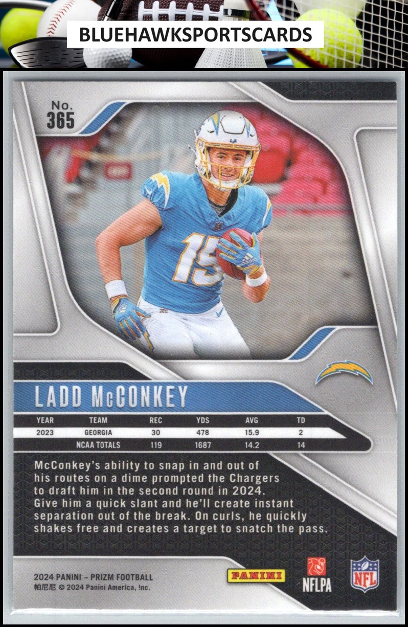 2024 Panini Prizm #365 Ladd McConkey