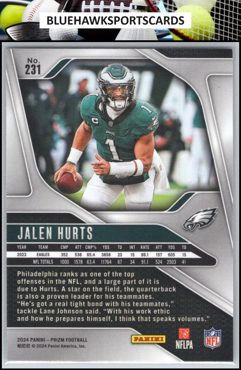 2024 Panini Prizm #231 Jalen Hurts