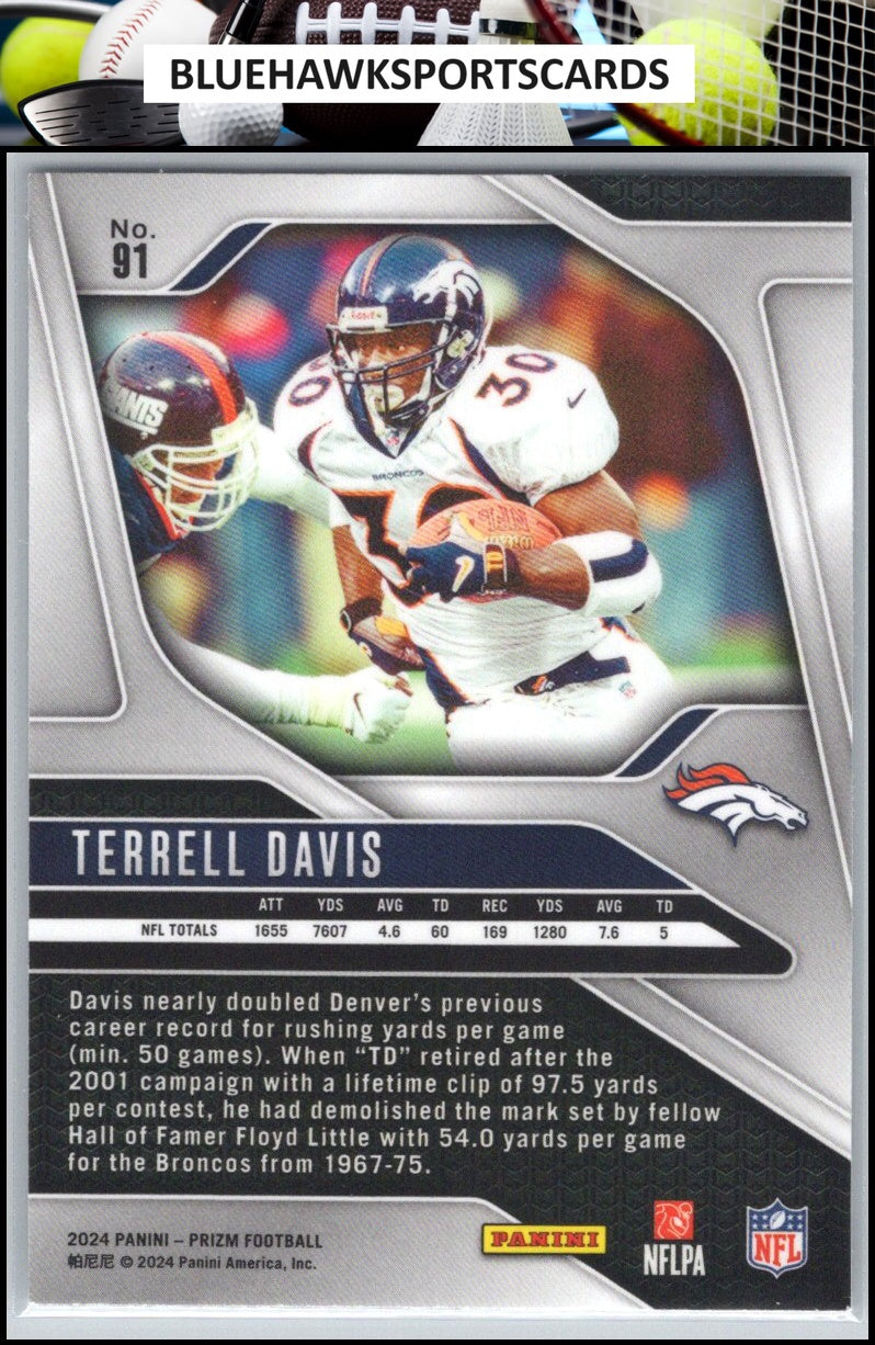 2024 Panini Prizm #91 Terrell Davis